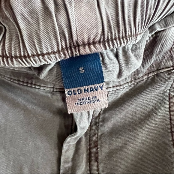 Old Navy HR Soft Utility "Paper Bag" Waist Elastic Waist Utility Pants Small - Picture 4 of 9